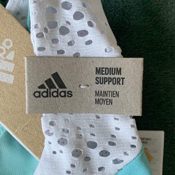 Adidas primeblue bra medium support XS NWT - Picture 13 of 13